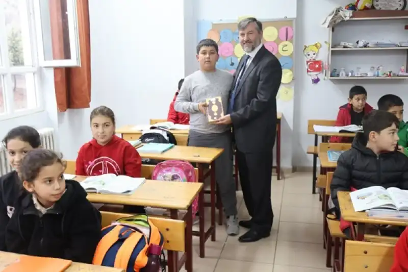 Uzun Alıç Köyü İlk Ve Ortaokulu'nda Anlamlı Ziyaret