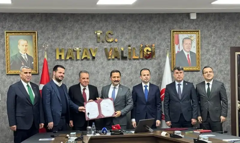 Hatay'da Hayırsever Atakaş Desteğiyle 24 Derslikli Lise Yapılacak