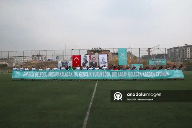 Hatay'da TÜGVA 'GençLig' Futbol Turnuvası Başladı
