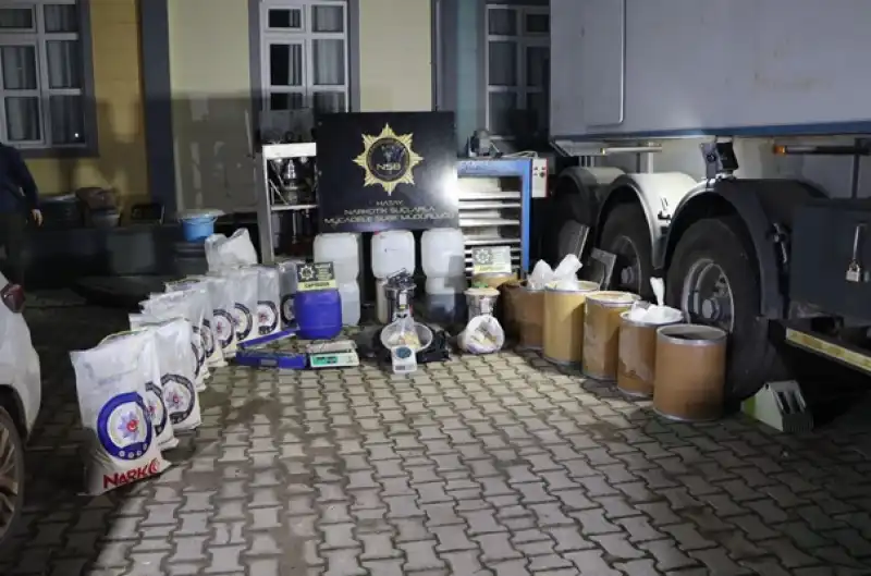 Hatay'da Uyuşturucu Operasyonlarında 4 şüpheli Yakalandı