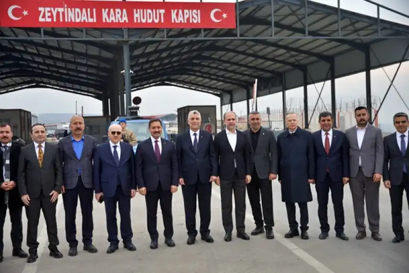 Ticaret Bakanı Ömer Bolat, Zeytindalı Ve Yayladağı Sınır Kapılarını Ziyaret Etti