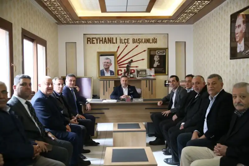 CHP Genel Başkan Yardımcısı Erhan Adem, Hatay'da Ziyaretlerde Bulundu