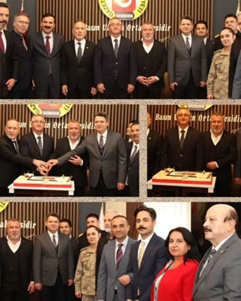 İGC 10 Ocak Resepsiyonunda Protokol Ve Gazetecileri Bir Araya Getirdi