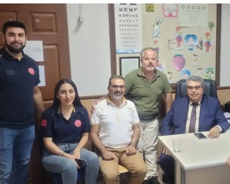 Hatay İl Sağlık Müdürü Dr. Sıtkı Sönmez 112 ASHİ'yi Ziyaret Etti