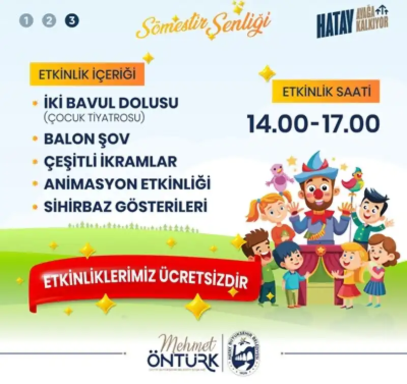 Başkan Öntürk’ten çocuklara Sömestr Hediyesi