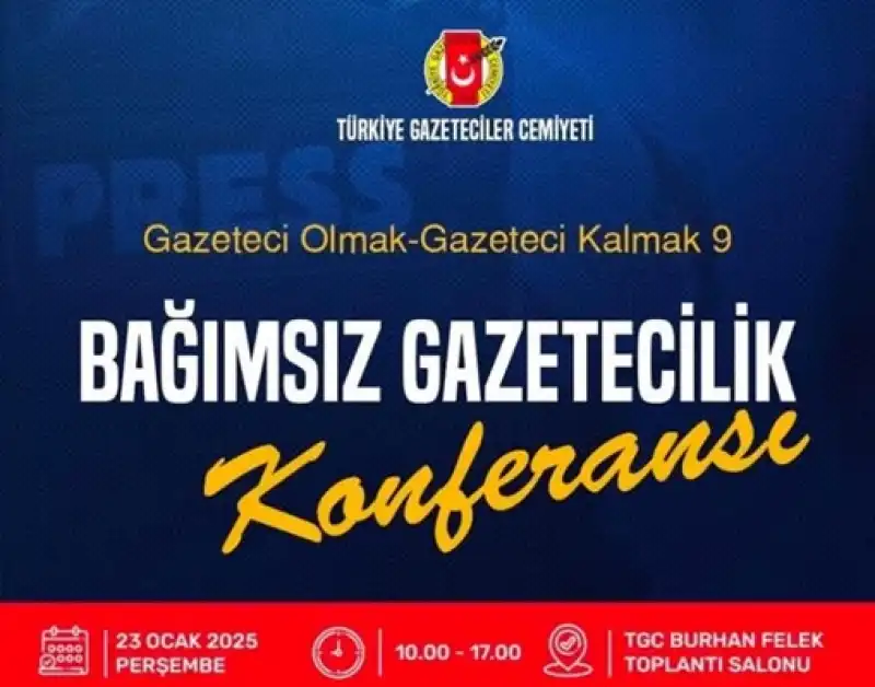TGC Bağımsız Gazetecilik Konferansı Düzenliyor