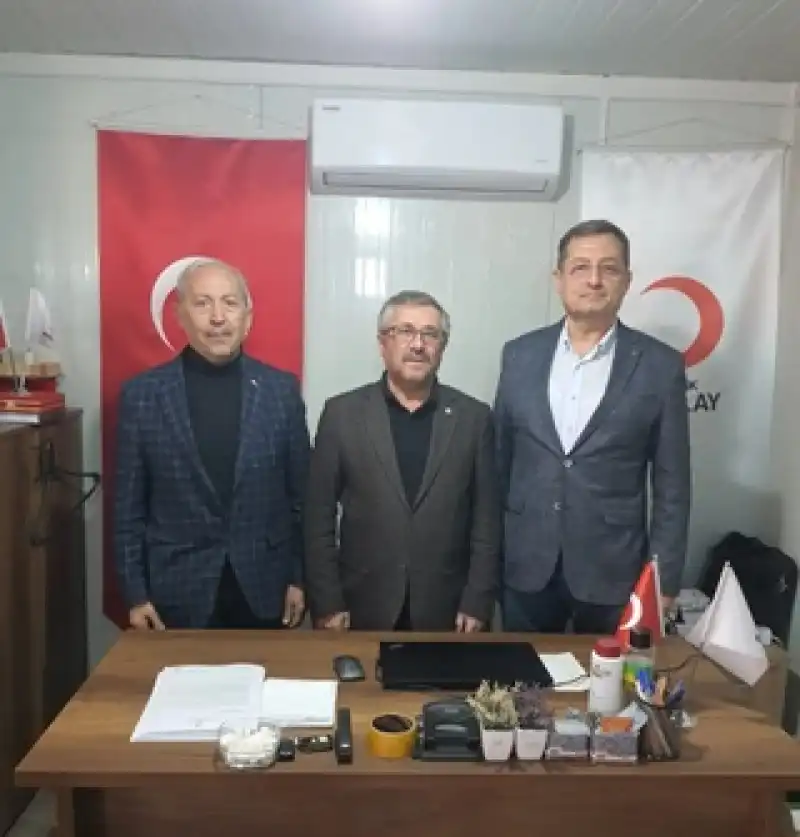 Kızılay Yetkililerinden Hatay İl Başkanlığına Ziyaret