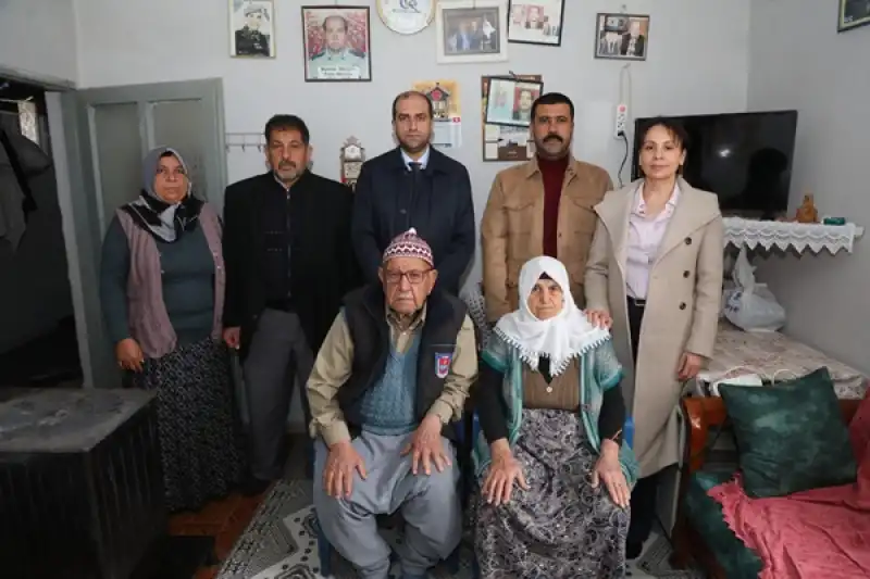 HBB’den şehit Polisin Baba Ocağına Ziyaret