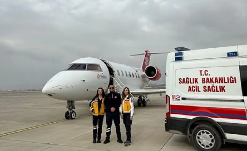 Hatay'dan İstanbul'a Başarılı Hasta Nakli