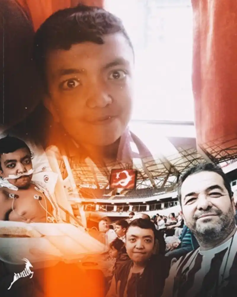 Hataysporlu Futbolculardan Taraftar Efe Vergili’ye Geçmiş Olsun Mesajı