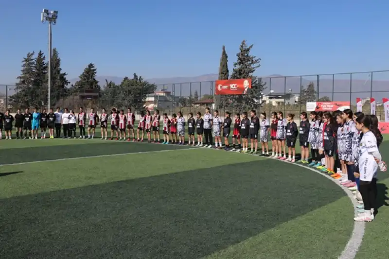 Hatay'da 15 Ve 17 Yaş Altı Kız Milli Futbol Takımı Seçmeleri Yapıldı