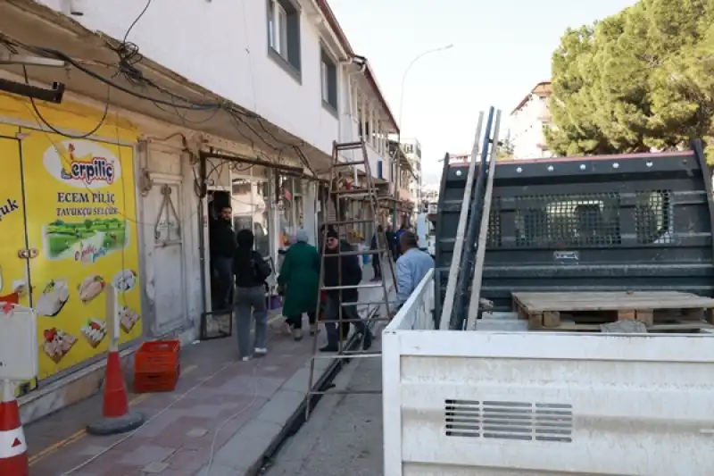 HBB, Yayladağı’nda çarşı Iyileştirme Projesine Başladı