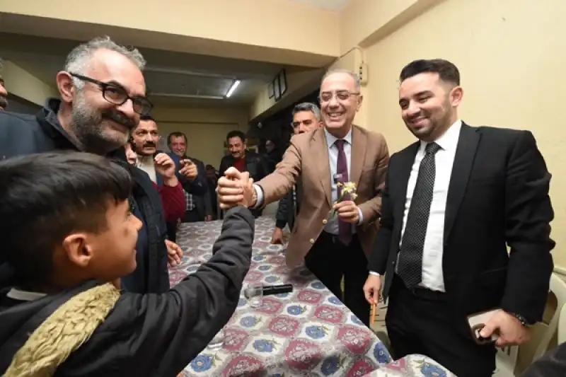 Başkan Yapar, Mahalle Muhtarları Ve Mahalle Sakinleri Ile Bir Araya Geldi