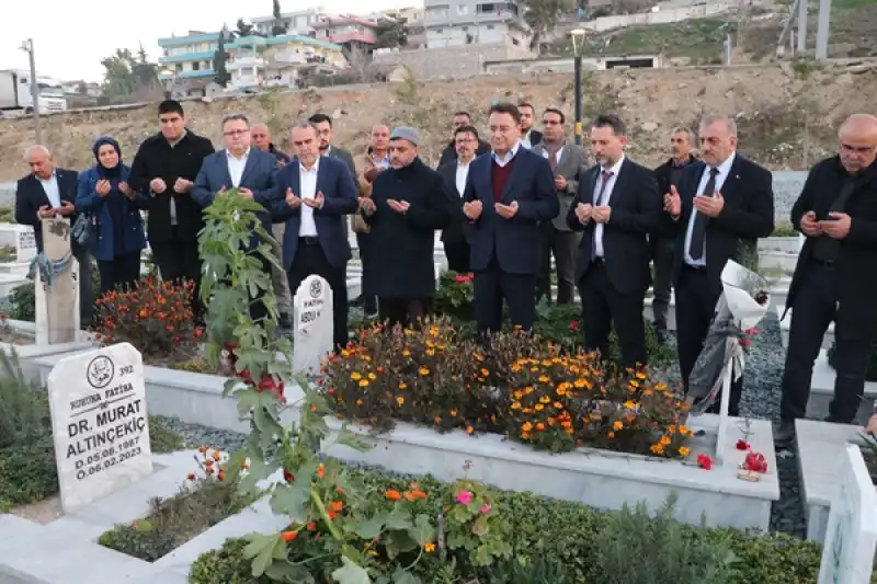 DEVA Partisi Genel Başkanı Babacan, Hatay'da Temaslarda Bulundu
