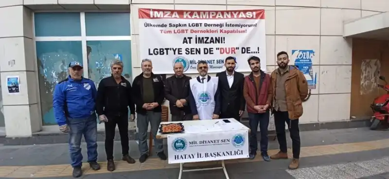 Mil-Diyanet Sen Kampanya Standı Açtı…