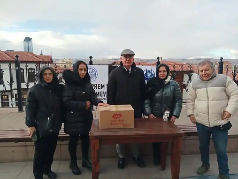 Ankara Hataylılar Derneği, 6 Şubat Deprem Şehitleri İçin Mevlit Programı Düzenledi