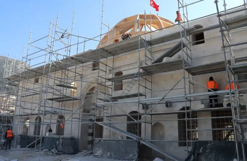 Hatay'ın Tarihi Yapıları Mimari özellikleri Korunarak Restore Ediliyor 