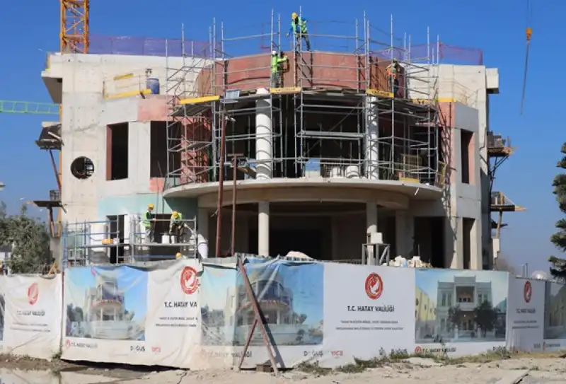 Hatay'ın Tarihi Yapıları Mimari özellikleri Korunarak Restore Ediliyor