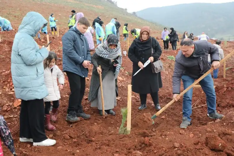 Kaybedilen Her Can, Bir Fidan Oldu HBB, Deprem şehidi Personellerini Unutmadı