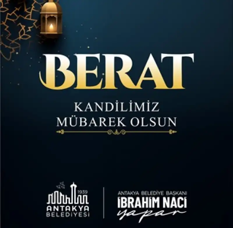 Başkan Yapar’dan Berat Kandili Mesajı