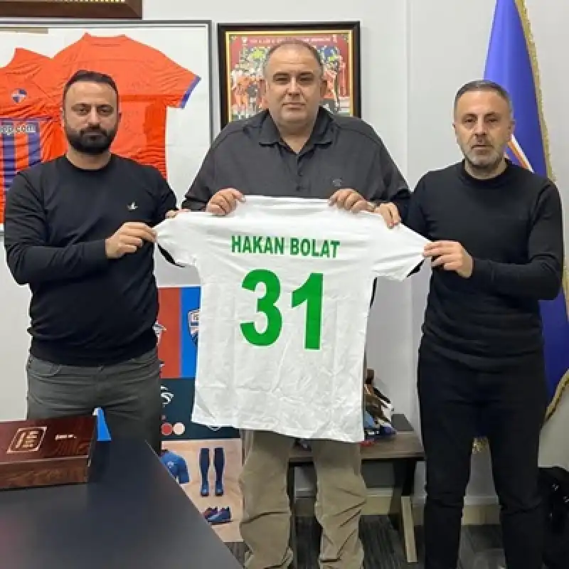 Meydan Sporlulardan İskenderun Spor Kulüp Başkanı Hakan Bolat'a Ziyaret