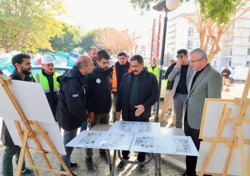 Vali, İskenderun’da TOKİ İnşaatlarını İnceledi