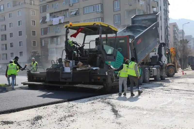 Hastane Bağlantı Yolu Asfaltlandı HBB Yol Modernizasyonlarına Devam Ediyor