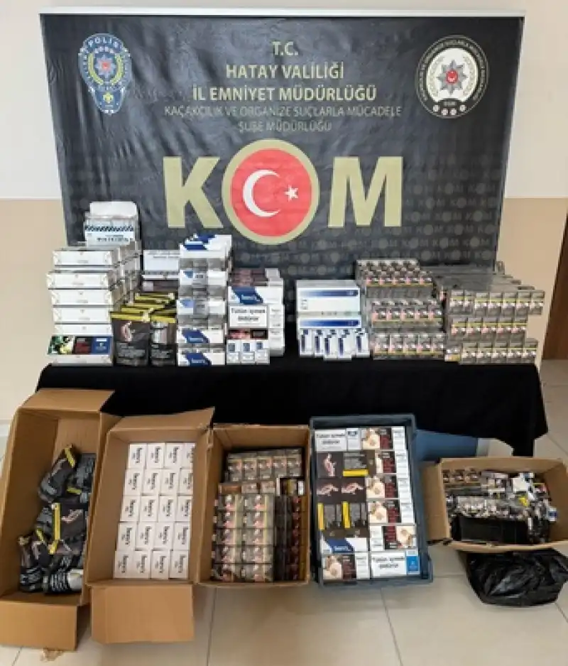 Hatay'da Kaçaklık Operasyonlarında 13 şüpheli Yakalandı