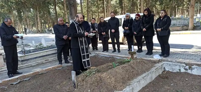 Ölüleri Anma Ayini Yapıldı