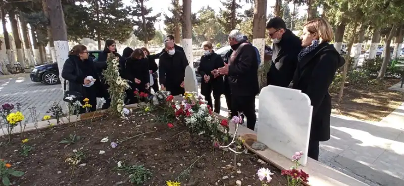 Ölüleri Anma Ayini Yapıldı