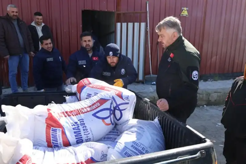 HBB’den çiftçiye Can Suyu 2 Bin 613 üreticiye Toplam 460 Ton Gübre Dağıtıldı