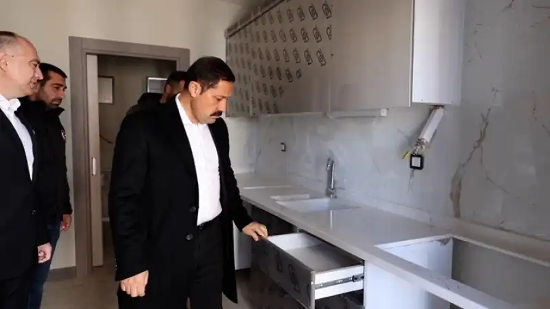 Hatay Dörtyol'da Deprem Konutlarının Yapımı Sürüyor
