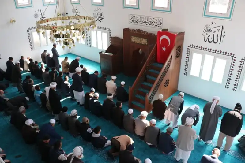 Hatay'da Depremde Yıkılan Caminin Yerine Yenisi Yapıldı 