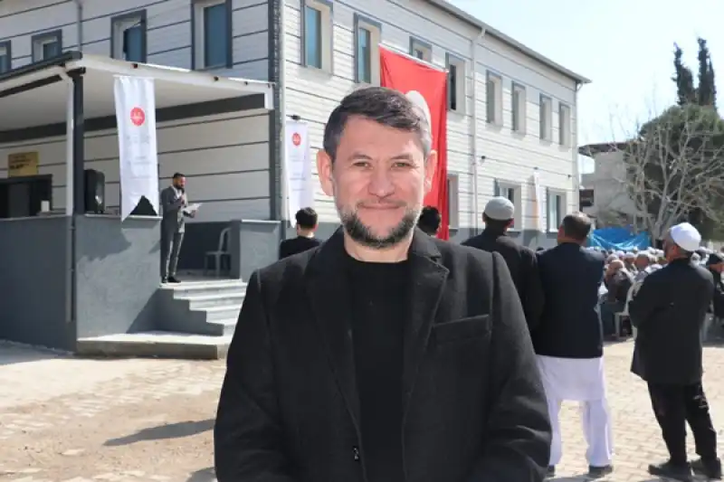 Hatay'da Depremde Yıkılan Caminin Yerine Yenisi Yapıldı 