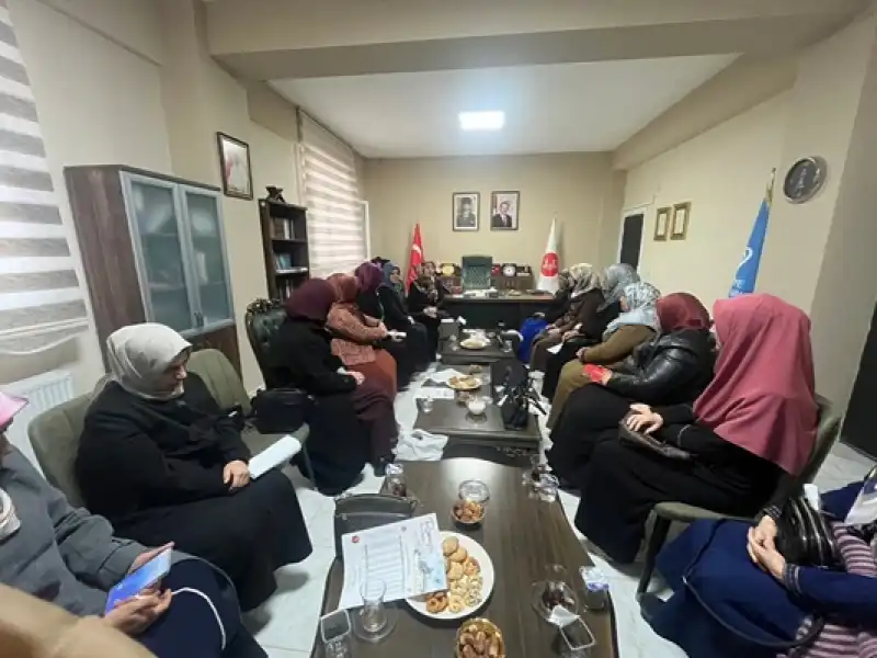 TDV Hatay Kadın Kolları Ramazan Öncesi Hazırlık Toplantısını Gerçekleştirdi