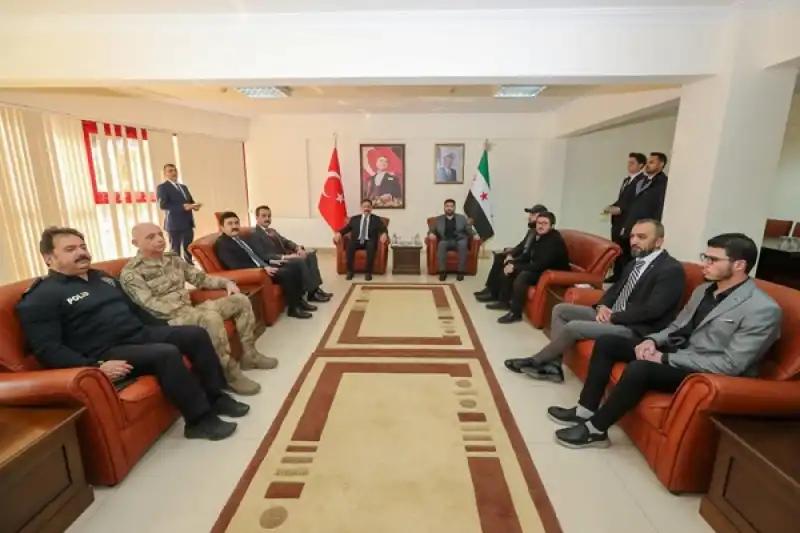 Hatay Valisi, Lazkiye Valilik Heyetiyle Görüştü