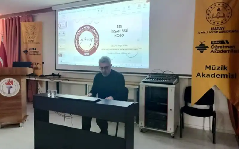 Hatay Öğretmen Akademileri Müzik Akademisi'nden Ses Eğitimi Etkinliği