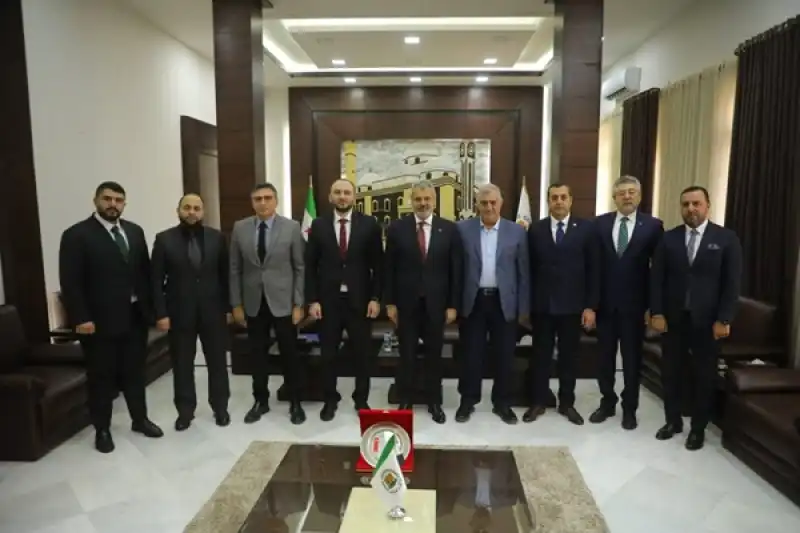 Başkan Öntürk’le Hatay-Suriye Iş Birliği Güçleniyor