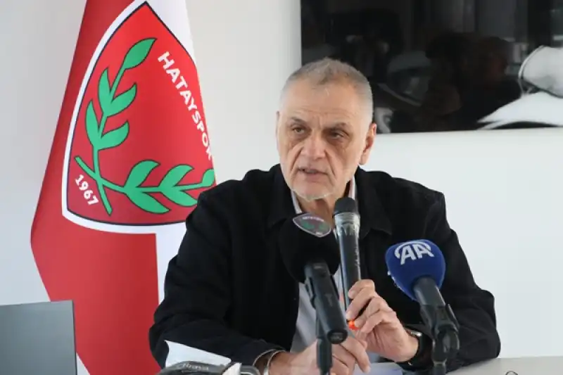 Hatayspor Kulübü Başkanı Hikmet Çinçin, Takımın Durumunu Değerlendirdi