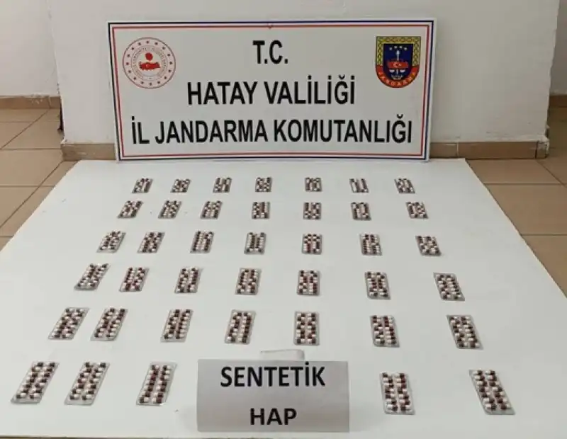 Hatay’da Jandarma’dan Uyuşturucu Ve Kaçakçılık Operasyonu