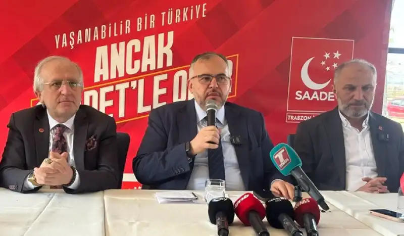Saadet Partisi Milletvekili Necmettin Çalışkan Trabzon Basınıyla Buluştu