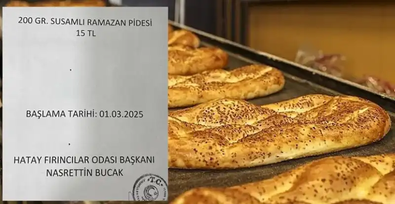 Hatay’da Susamlı Ramazan Pidesi 15 Lira: Vatandaş Da Fırıncı Da Fiyatlardan Şikâyetçi