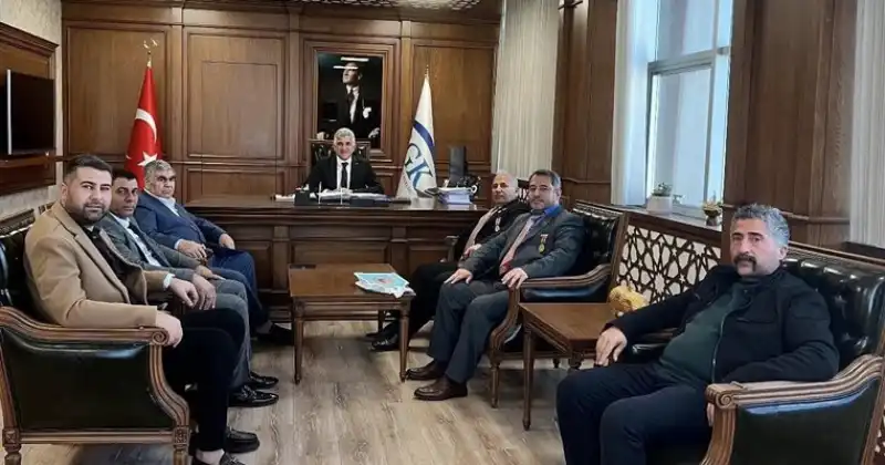 Şehit Ailesi Ve Gazilerden SGK Müdürü Bal’a Ziyaret