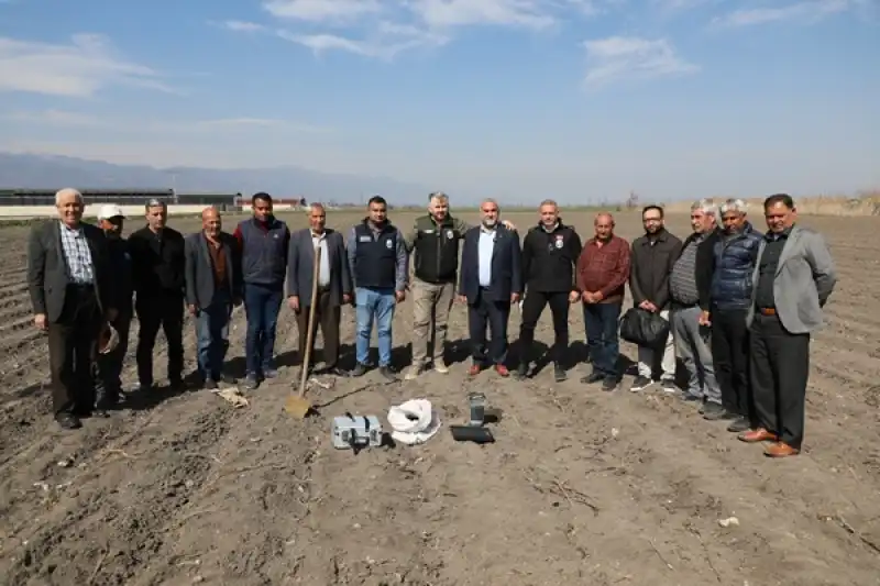 Başkan Öntürk’ten, Kırsal Kalkınmaya Destek HBB Toprak Analizlerine Başladı