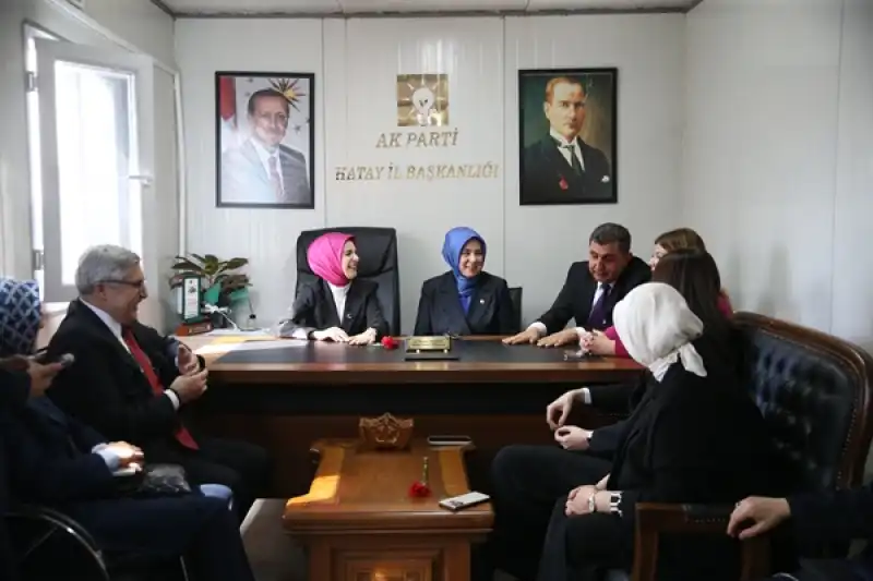 AK Parti Genel Merkez Kadın Kolları Başkanı Ercan, Hatay'da Konuştu