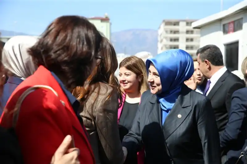 AK Parti Genel Merkez Kadın Kolları Başkanı Ercan, Hatay'da Konuştu