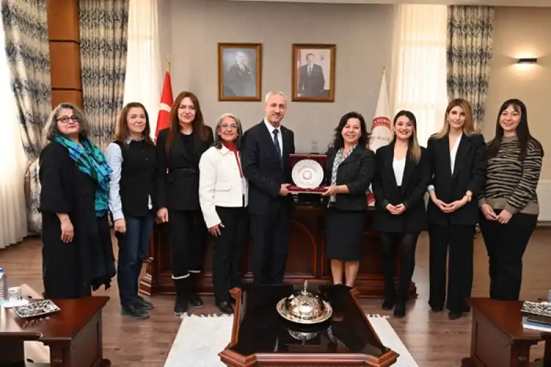 Türk Üniversiteli Kadınlar Derneği’nden Rektör Eren’e Ziyaret