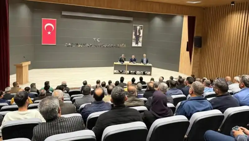 Kaymakam Akdaş Mahalle Muhtarlarıyla Buluştu