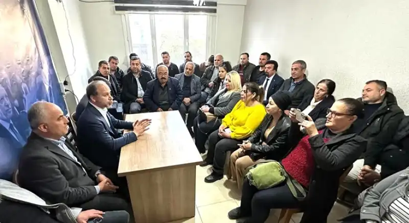 Av. Abdulkadir Özel Samandağ’da Ziyaretlerde Bulundu 