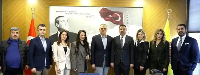 Başkan Çinçin TÜMGİŞ Heyetini Ağırladı
